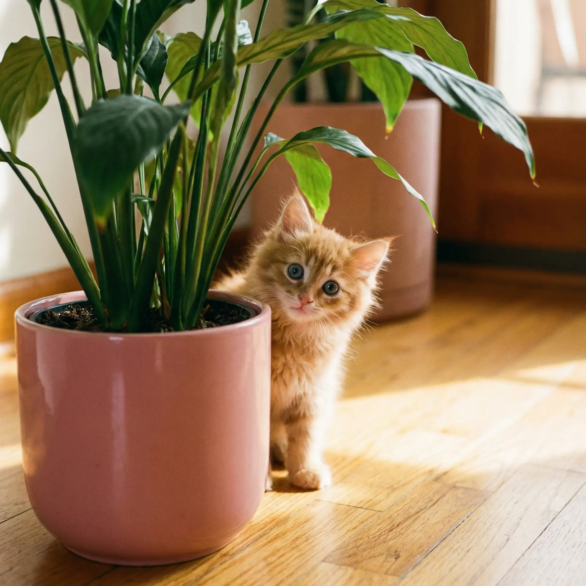 小猫从花盆后探头 - 黑料网吃瓜网